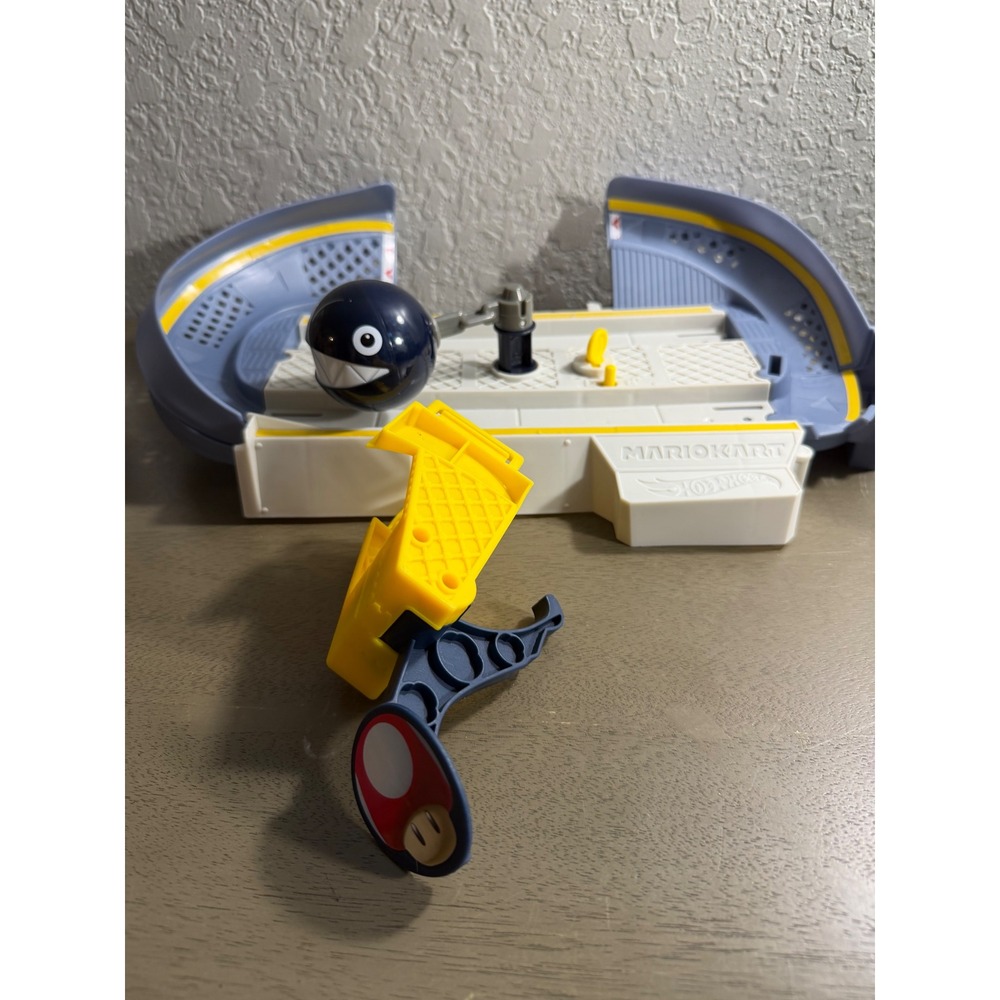 Hot Wheels Mario Kart Chain Chomp Track Set Expansion Pack Replacement Parts